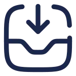 Inbox In SVG Icon